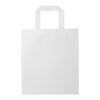 Bolsa Tote pequeña de 3&nbsp;L reciclada con certificado GRS "EcoSeal" Estándar | Blanco | sin montaje de publicidad | no disponible | no disponible | no disponible