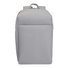 Mochila para portátil SMART de 15" fabricada con material reciclado GRS, 18 l Gris claro