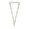 Lanyard ajustable RPET de sublimación "Liv" Blanco-Blanco | sin montaje de publicidad | no disponible | no disponible