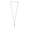 Lanyard tubular de sublimación "Ava" Blanco | sin montaje de publicidad | no disponible | no disponible