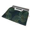 Funda para portátil Mylo de 17" con estampado por sublimación blanco