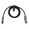 Cable de carga SCX.design C43 de 65 W Negro intenso