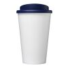 Vaso térmico Americano® de 350 ml Blanco-Azul | sin montaje de publicidad | no disponible | no disponible