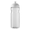 Bidón deportivo con Tapa Dome de 650 ml H2O Base® Transparente-Blanco | sin montaje de publicidad | no disponible | no disponible