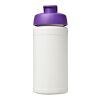 Bidón deportivo con Tapa Flip de 500 ml Baseline™ Plus Transparente claro-Morado | sin montaje de publicidad | no disponible | no disponible