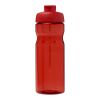Bidón deportivo con tapa Flip de 650 ml "H2O Eco" Rojo-Rojo | sin montaje de publicidad | no disponible | no disponible