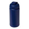 Bidón deportivo con tapa abatible de 500&nbsp;ml "Baseline Rise" Azul-Azul | sin montaje de publicidad | no disponible | no disponible