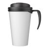 Brite-Americano Grande taza 350 ml mug con tapa antigoteo Negro intenso-Negro intenso | sin montaje de publicidad | no disponible | no disponible