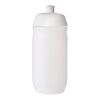 Bidón deportivo de 500&nbsp;ml "HydroFlex™ Clear" Blanco-Transparente escarchado | sin montaje de publicidad | no disponible | no disponible
