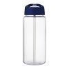 Bidón deportivo con tapa con boquilla de 600 ml "H2O Active® Octave Tritan™" Blanco-Azul | sin montaje de publicidad | no disponible | no disponible