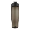 Bidón deportivo con tapa Flip de 700 ml "H2O Active® Eco Tempo" Negro intenso-Carbón | sin montaje de publicidad | no disponible | no disponible