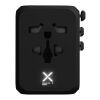Adaptador universal de viaje SCX.design T16 Negro