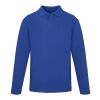 Polo de manga larga para hombre "Oakville" Azul | XXL