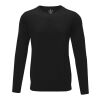 Jersey de cuello redondo para hombre "Merrit" Negro | XS | sin montaje de publicidad | no disponible | no disponible | no disponible
