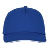 Gorra Styx de 5 paneles con ribete Estándar | Azul | sin montaje de publicidad | no disponible | no disponible | no disponible