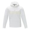 Jersey anorak con capucha con media cremallera para hombre "Sayan" Estándar | Blanco | 2XL | sin montaje de publicidad | no disponible | no disponible | no disponible