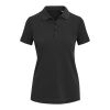 Polo de 200 g/m2 lavado para mujer "Calgary" Estándar | Negro intenso | S | sin montaje de publicidad | no disponible | no disponible | no disponible
