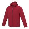 Chaqueta softshell reciclada GRS para hombre de Langley Rojo | XS