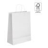 CITADEL. Bolsa de papel kraft (90 g/m²) Blanco | sin montaje de publicidad