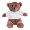 GRIZZLY. Oso de peluche con camiseta Blanco | sin montaje de publicidad