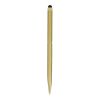 Bolígrafo Sleek Stylus Executive oro | Impresión De Pantalla 1 color | Cuerpo-centrado al clip | 15.00 mm x 38.00 mm