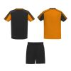 Conjunto deportivo infantil "Juve" Naranja-Negro intenso | 8