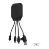 4001 | Xoopar Iné Gamma Charging cable with NFC and 3.000mAh Powerbank Negro | sin montaje de publicidad | no disponible | no disponible | no disponible