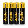 Baterías recargables Aqiila USB-C AAA de 600 mAh, paquete de 4 Negro | sin montaje de publicidad | no disponible | no disponible