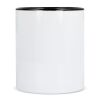 Taza subli Oslo color interior y asa 300ml Blanco-Negro