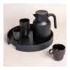 Jarra térmica Sagaform Trine (reciclada) 1.5 L Negro | sin montaje de publicidad | no disponible | no disponible