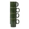 Sagaform Coffee & More Taza Espresso 4 piezas 100ml Verde oscuro | sin montaje de publicidad