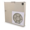 Plato redondo de cerámica Sagaform Ditte, 26 cm Beige
