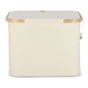 Cesta plegable InSideOut con tapa Sogne 40,5 x 33 x 30cm Ecru | sin montaje de publicidad | no disponible | no disponible