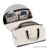 Bolsa de viaje/deportiva InSideOut Reuuz Canvas 28 x 56 x 28 cm Beige-Negro