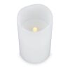 Juego de 3 velas de cera LED Koselys (funcionan con pilas) Crema | sin montaje de publicidad | no disponible | no disponible