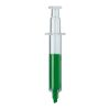 Marcador Jeringa Verde-Verde | Tampografía 1 color | cara 1 | 50 mm x 8 mm | no disponible