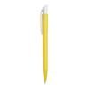 Bolígrafo S45 Bio opaco Amarillo-Blanco | Tampografía 1 color | on the clip | 25 mm x 6 mm | no disponible