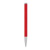 Bolígrafo metálico Modena tacto suave Rojo / Blanco | Grabado | 180 grados del clip | 40 mm x 6 mm | no disponible