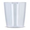 Vaso de chupito para festivales con cordón Blanco-Blanco