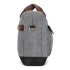 Maleta Brixton Gris-Negro
