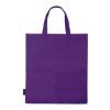 Bolsa Non Woven asas cortas 75g/m² Transparente morada | sin montaje de publicidad | no disponible | no disponible | no disponible