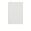 Cuaderno A5 PU con páginas de puntos cuadriculados FSC Blanco | sin montaje de publicidad | no disponible | no disponible