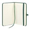 Cuaderno PU Sora A6 Verde oscuro