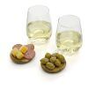 Set de vasos y Tapas Transparente | sin montaje de publicidad | no disponible | no disponible | no disponible