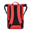Mochila seca Rolltop 25L Rojo / Blanco | sin montaje de publicidad | no disponible | no disponible | no disponible