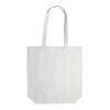 Bandolera lona OEKO-TEX® 270g/m² 42x12x43cm Blanco