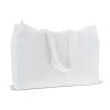 Bolsa de algodón reciclado con fuelle 140g/m² 49x14x37cm Blanco | sin montaje de publicidad | no disponible | no disponible | no disponible