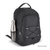 Mochila con detalle de cordón R-PET 25L Negro | sin montaje de publicidad | no disponible | no disponible | no disponible