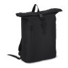 Mochila para bicicleta R-PET 600D Rolltop 20L Negro