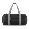 Bolsa deportiva y de viaje ligera R-PET 190T, 48 x 23 x 23 cm, 20 litros Negro